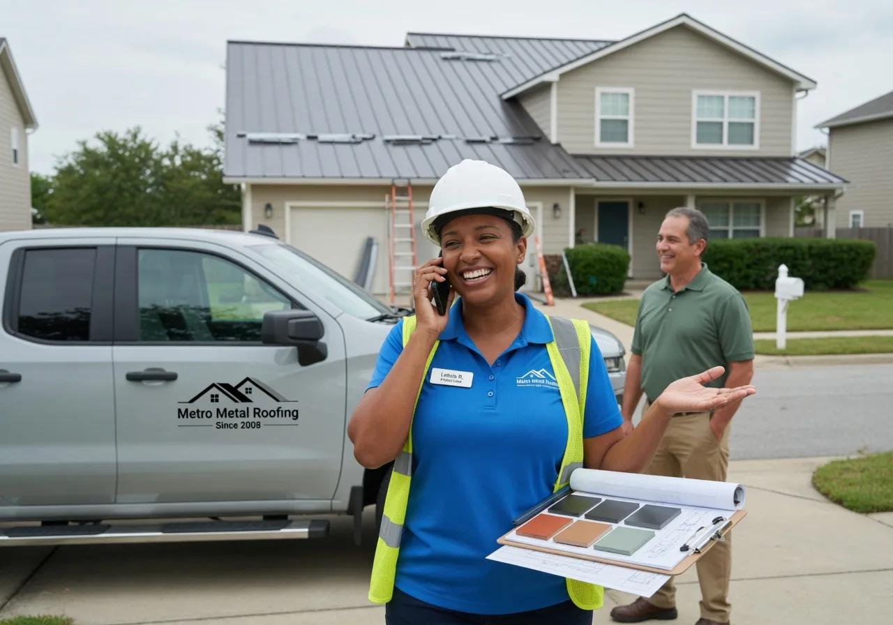 Storm Damage Metal Roof Repair in Reedsville, OH